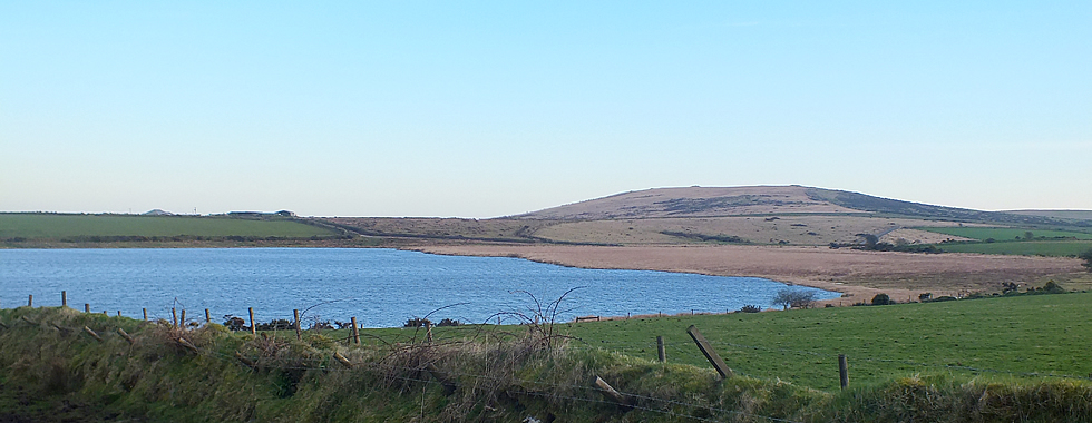 Dozmary Pool in the Parish of St Neot