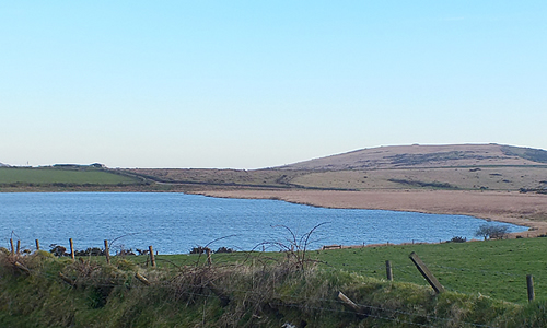 Dozmary Pool in the Parish of St Neot